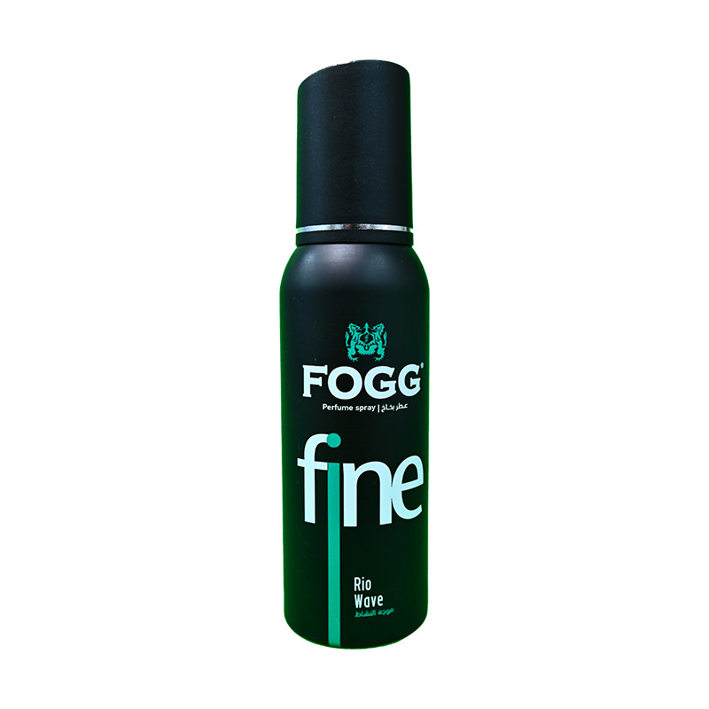 FOGG FINE RIO WAVE PERFUME SPRAY 120 ML 1 BOX