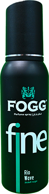 FOGG FINE RIO WAVE PERFUME SPRAY 120 ML 1 BOX