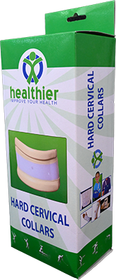 HEALTHIER HenD COLLen M رقبة بلاستيك بدون ساند 1 BOX