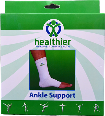 HEALTHIER CLOSE ANKLE SUPPORT L انكل شراب 1 BOX