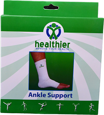 HEALTHIER CLOSE ANKLE SUPPORT L انكل شراب 1 BOX