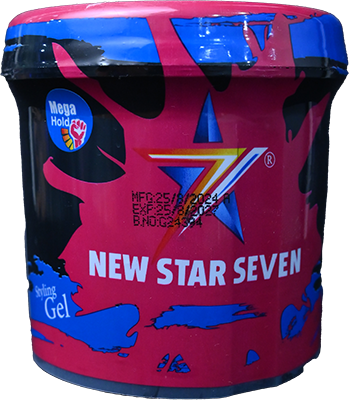 NEW STAR SEVEN STYLING GEL 400 ML اسود 1 BOX