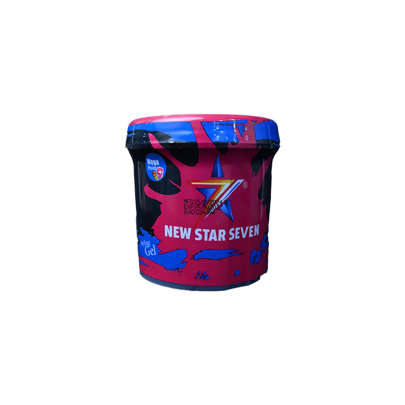 NEW STAR SEVEN STYLING GEL 400 ML BLACK 1 BOX