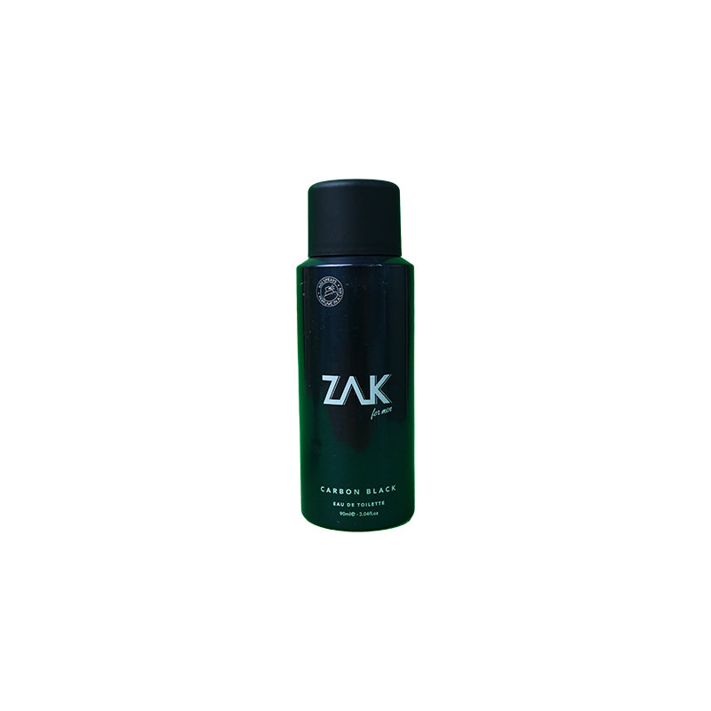 ZAK CARBON BLACK MEN SPRAY 90 ML 1 BOX