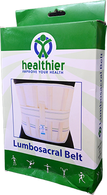 HEALTHIER LUMBO-SCENLEBELT SIZE XL SPINAL SUPPORT 1 BOX