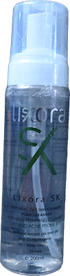 LIXORA SK FOAMING CLEANSER FOR OILY SKIN 200 ML 1 BOX