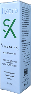 LIXORA SK ACNE TREATMENT GEL 50 ML 1 BOX
