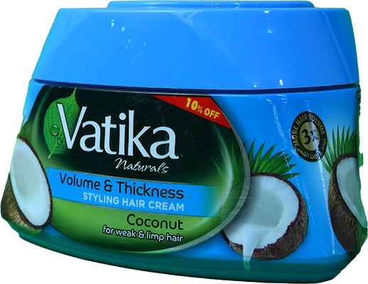 VATIKA HAIR CREAM COCONUT 125ML DIS10% 1 BOX