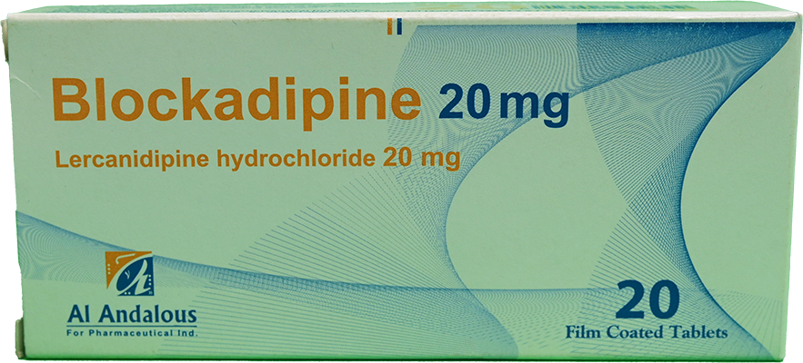 BLOCKADIPINE 20 MG TAB 2 STRIP 20 TAB