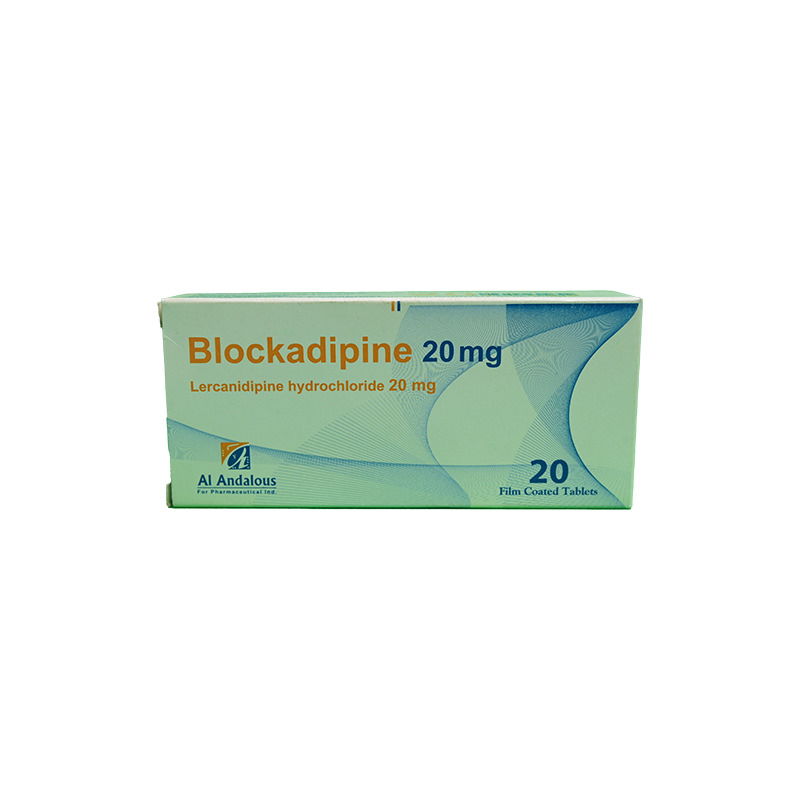BLOCKADIPINE 20 MG TAB 2 STRIP 20 TAB