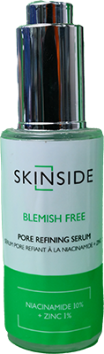 SKINSIDE PORE REFINING SERUM NIACINAMIDE+ZINC 25ML 1 BOX