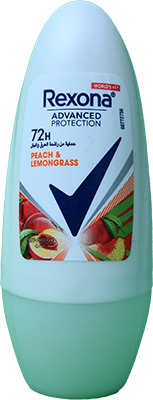 REXONA ADVANCED PROTECT PEACH&LEMON ROLL ON 50ML 1 BOX
