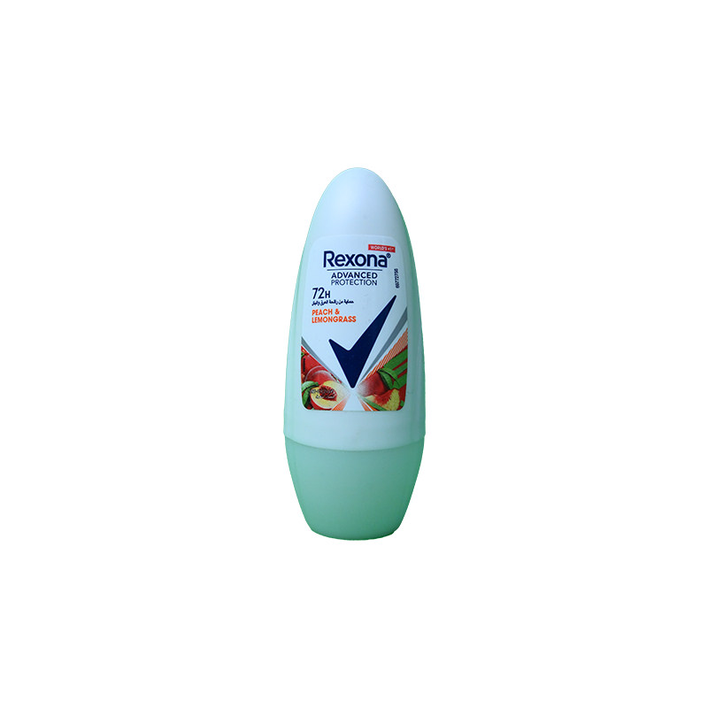 REXONA ADVANCED PROTECT PEACH&LEMON ROLL ON 50ML 1 BOX