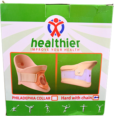 HEALTHIER SUPPORT COLLEN L WITH CHIN 1 BOX