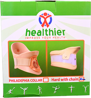 HEALTHIER SUPPORT COLLen M رقبة بساند(ذقن) 1 BOX