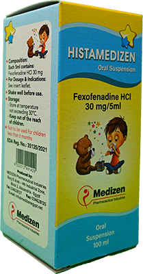 HISTAMEDIZEN ORAL SUSP 100 ML 1 BOX