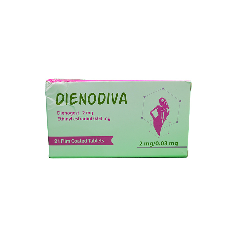 DIENODIVA 2MG/0.03MG TAB 1 BOX 21 TAB