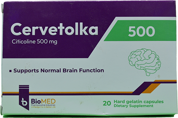 CERVETOLKA 500 MG CAP 2 STRIP 20 CAP