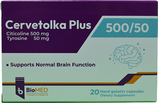 CERVETOLKA PLUS 500/50 MG CAP 2 STRIP 20 CAP