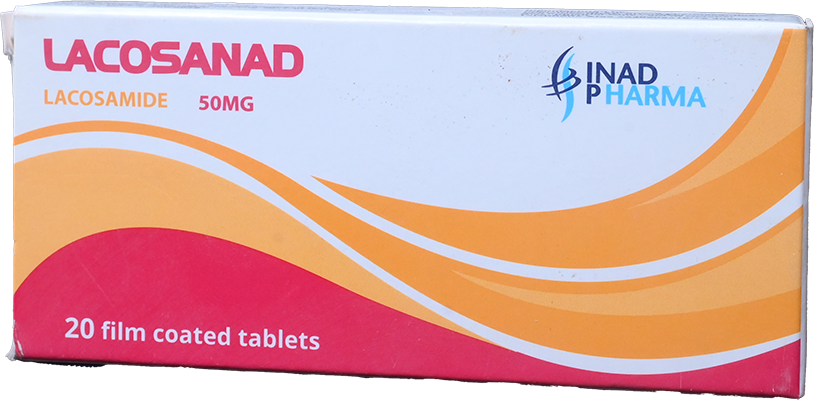 LACOSANAD 50 MG TAB 2 STRIP 20 TAB