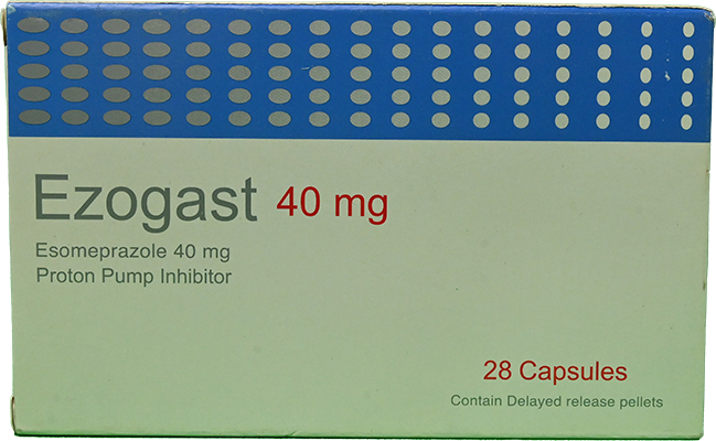 EZOGAST 40 MG CAP 4 STRIP 28 CAP