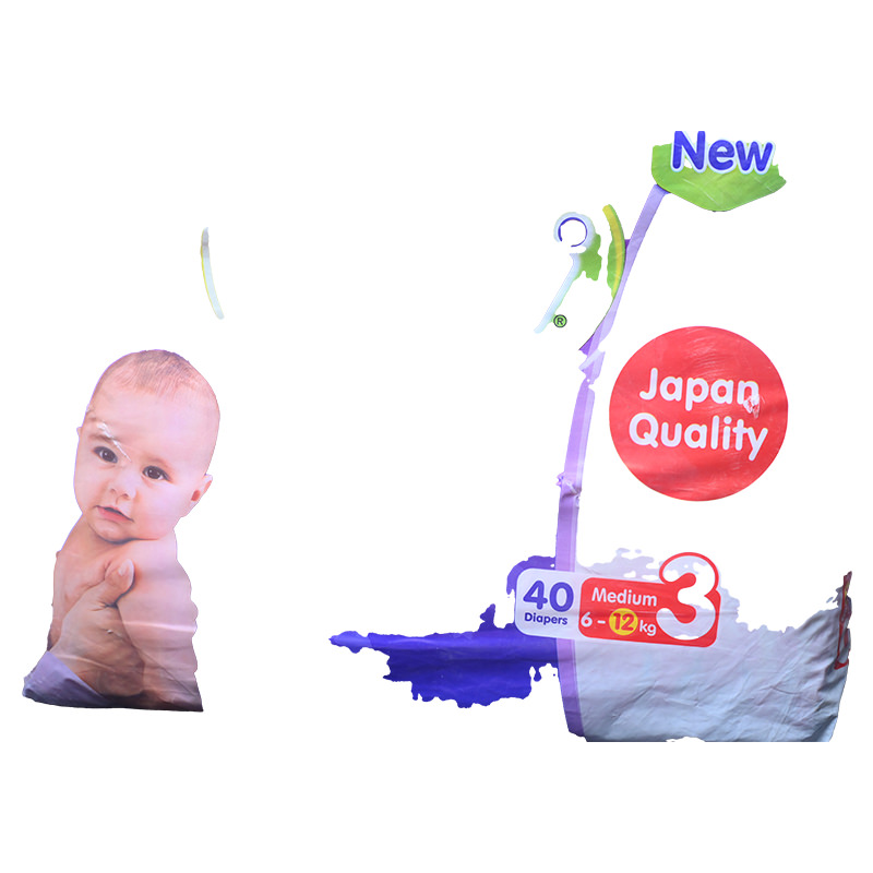 MOONY 40 DIAPERS SIZE 3 1 BOX
