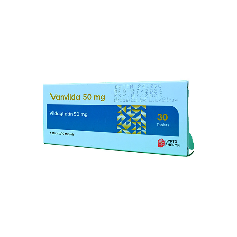 VANVILDA 50 MG TAB 3 STRIP 30 TAB
