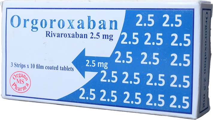 ORGOROXABAN 2.5 MG TAB 3 STRIP 30 TAB