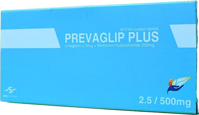 PREVAGLIP PLUS 2.5/500 MG TAB 3 STRIP 30 TAB