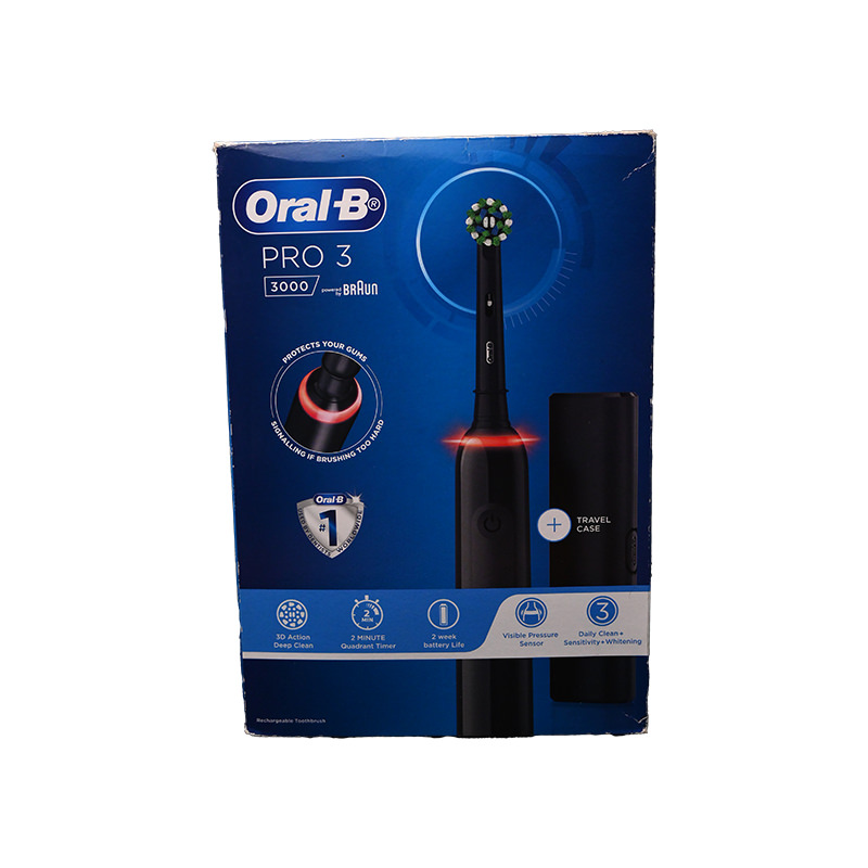ORAL B PRO 3 TOOTH BRUSH D 505.513 1 BOX