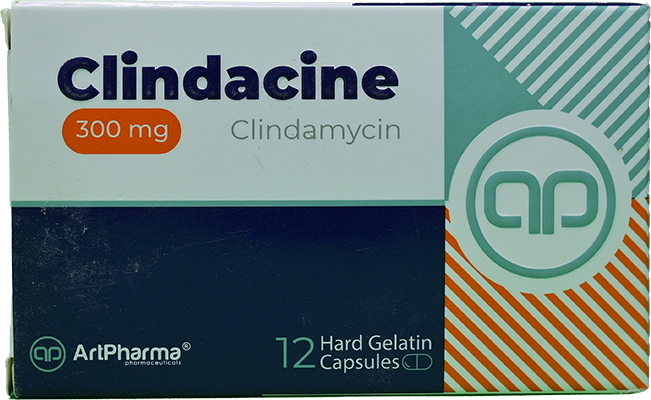 CLINDACINE 300 MG CAP 2 STRIP 12 CAP