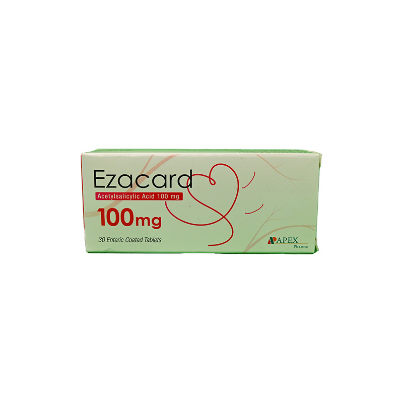 EZACARD 100 MG TAB 3 STRIP 30 TAB