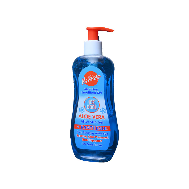 MOLLINSY ALOE VERA AFTER SUN EMOLL GEL 250ML BLUE 1 BOX