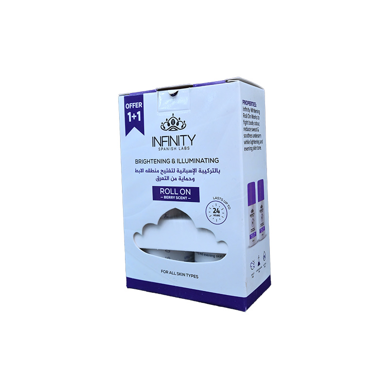 INFINITY BERRY SCENT ROLL ON 80 ML +1 FREE 1 BOX