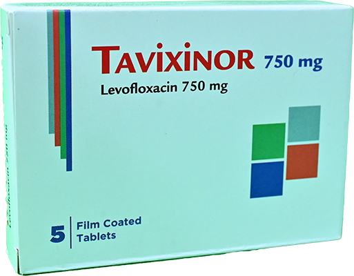 TAVIXINOR 750 MG TAB 1 BOX 5 TAB