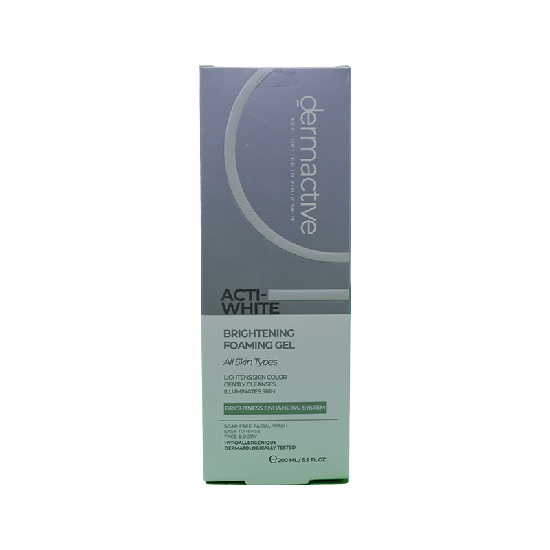 DERMACTIV ACTI-WHITE BRIGHTENING FOAMING GEL 200ML 1 BOX