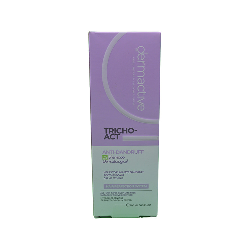 DERMACTIVE TRICHO ACT ANTI -DANDRUFF SHAMPOO 200ML 1 BOX
