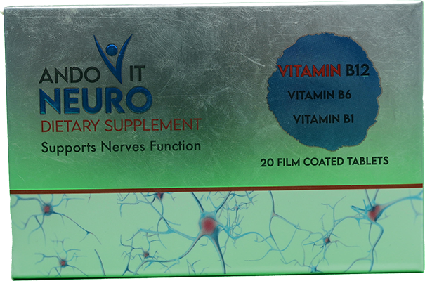 ANDOVIT NEURO TAB 2 STRIP 20 TAB