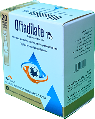 OFTADILATE 20 DOSES 1 BOX