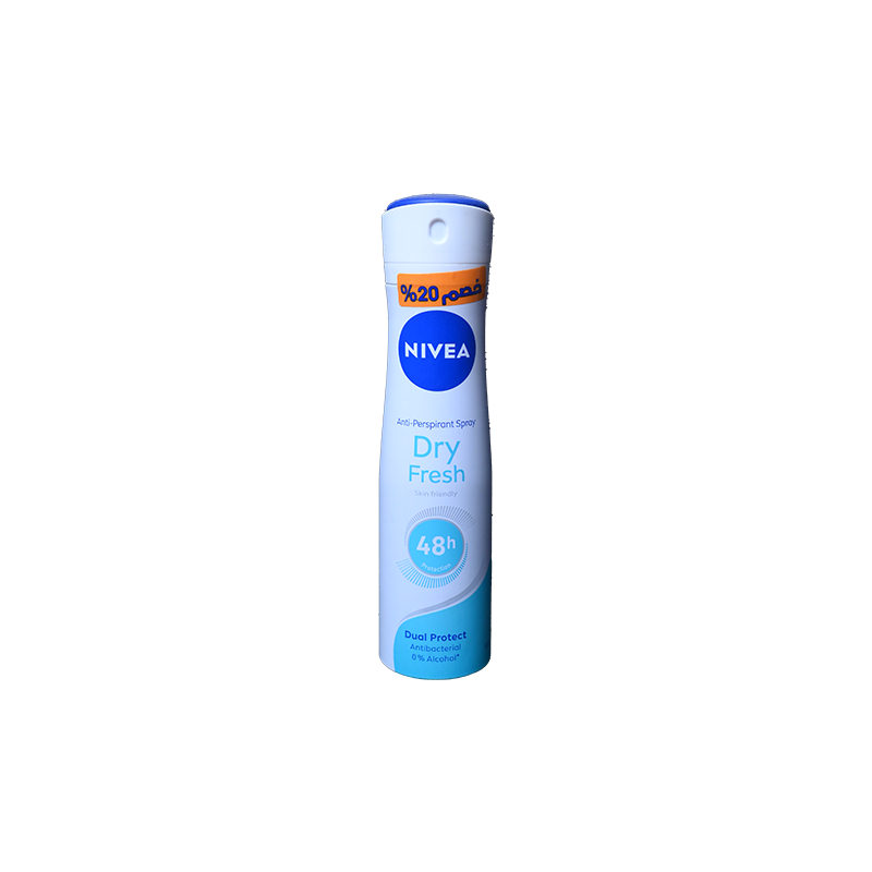 NIVEA MEN SPRAY DRY FRESH 150ML20% 1 BOX