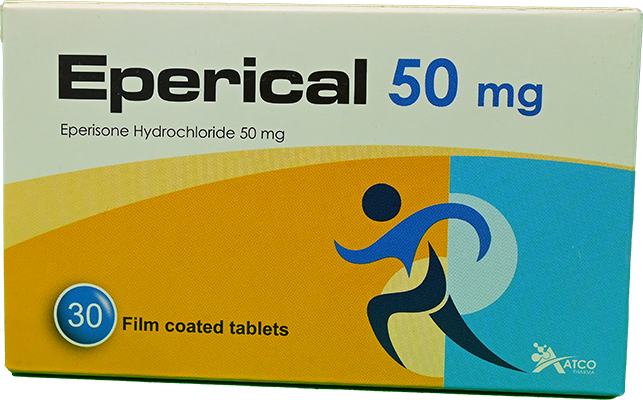 EPERICAL 50 MG TAB 3 STRIP 30 TAB