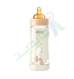 [68195] CHICCO BIBERON 330 ML COD.8587 FEEDING BOTTLE RUBBER FOR GIRLS--