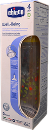 [68196] CHICCO BIBERON 330 ML COD.8693 FEEDING BOTTLE SILICONE