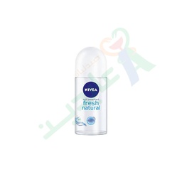 [35064] NIVEA ROLL ON WOMEN FRESH NATURAL 50ML