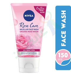 [95883] NIVEA MICELLAIR ROSE WATER FACE WASH 150ML