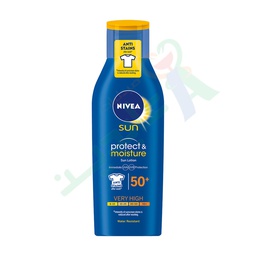 [63544] NIVEA SUN LOTION PROTECT & MOISTURE 50+ 200 ML