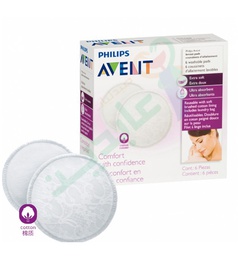 [66167] AVENT COMFORT WITH CONFIDENCE 6 PADS