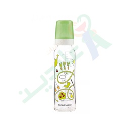 [56137] CANPOL GLASS BOTTLE+ 12MONTH 240 ML 42/301