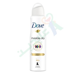 [55926] DOVE SPRAY INVISIBLE DRY 150ML