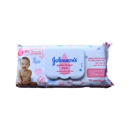 [93110] JOHNSONS GENTLE ALL OVER 72 WIPES
